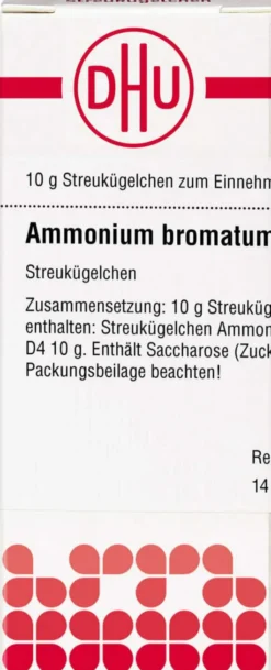 Dhu Ammonium Bromatum D4 Globuli