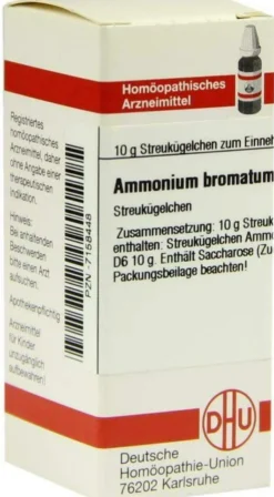 Dhu Ammonium Bromatum D6 Globuli