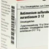 Dhu Antimonium Sulfuricum Aurantiacum D12 Globuli