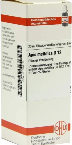 Dhu Apis Mellifica D12 20 ml Dilution