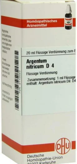Dhu Argentum Nitricum D4 Dilution