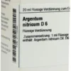 Dhu Argentum Nitricum D6 20 ml Dilution