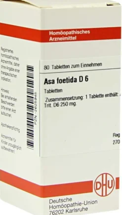Dhu Asa Foetida D6 80 Tabletten