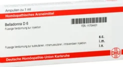 Dhu Belladonna D6 Ampullen 8 X 1 ml