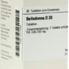 Dhu Belladonna D30 80 Tabletten