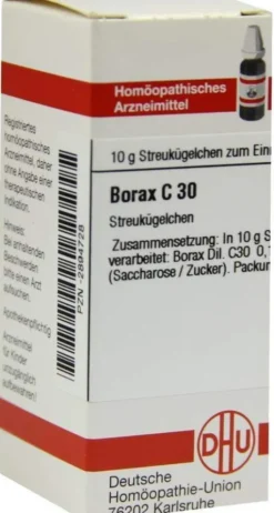 Dhu Borax C30 10 G Globuli