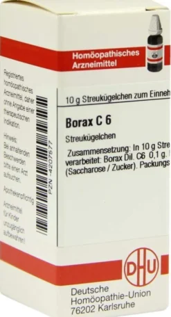 Dhu Borax C6 10 G Globuli