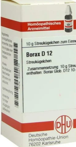 Dhu Borax D12 10 G Globuli
