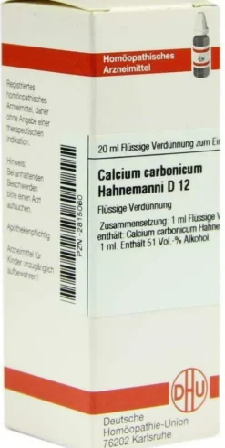 Dhu Calcium Carbonicum D12 20 ml Dilution