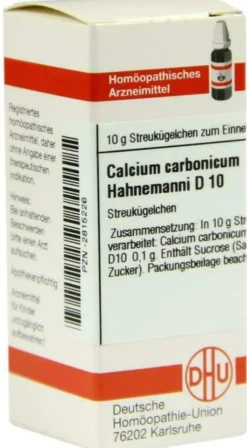 Dhu Calcium Carbonicum Hahnemanni D10 Globuli