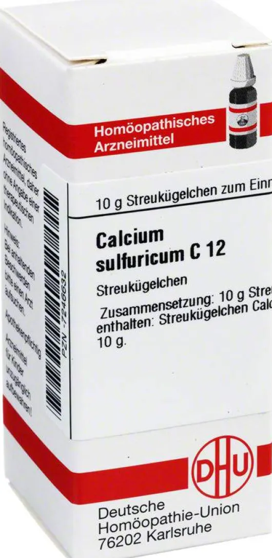 Dhu Calcium Sulfuricum C12 Globuli