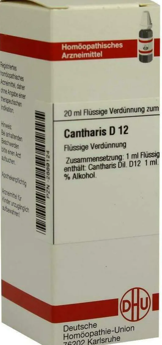 Dhu Cantharis D12 20 ml Dilution