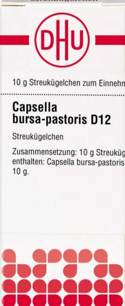 Dhu Capsella Bursa Pastoris D12 Globuli 10 G