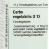 Dhu Carbo Vegetabilis D12 10 G Globuli