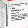 Dhu Carbo Vegetabilis D30 10 G Globuli