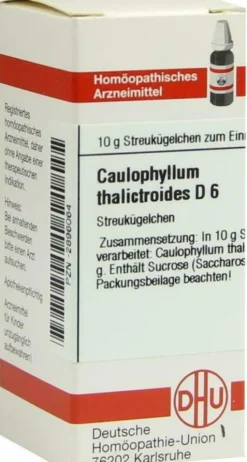 Dhu Caulophyllum Thalictroides D6 Globuli