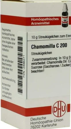 Dhu Chamomilla C200 Globuli