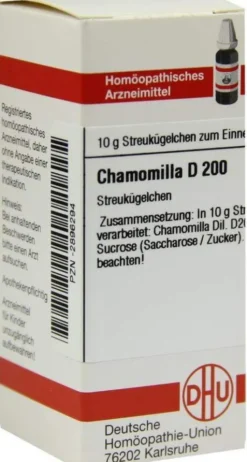 Dhu Chamomilla D200 Globuli