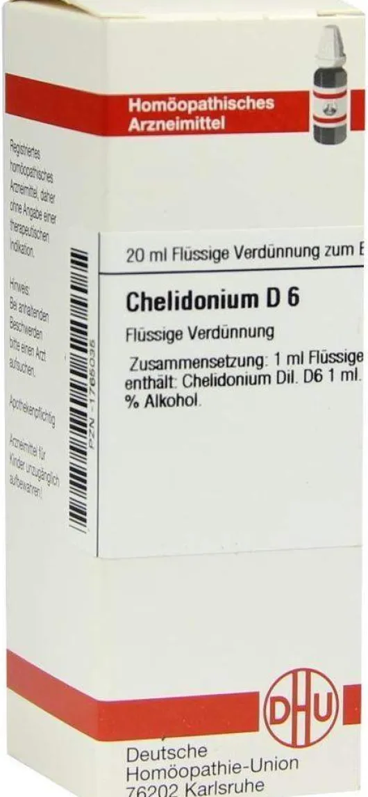 Dhu Chelidonium D6 20 ml Dilution