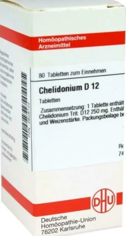 Dhu Chelidonium D12 80 Tabletten