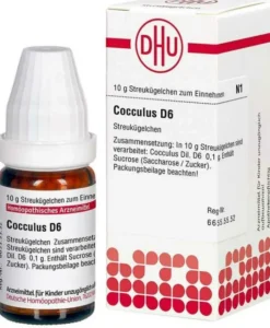 Dhu Cocculus D6 10 G Globuli