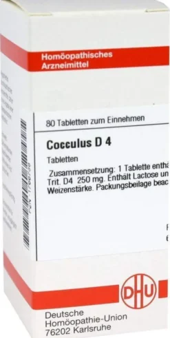 Dhu Cocculus D4 80 Tabletten