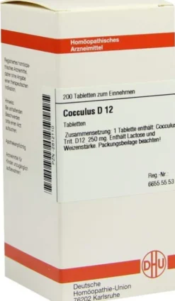 Dhu Cocculus D12 200 Tabletten