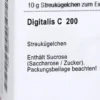 Dhu Digitalis C200 10 G Globuli