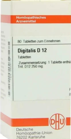 Dhu Digitalis D12 Tabletten