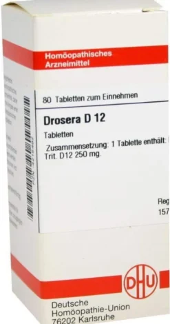 Dhu Drosera D12 80 Tabletten