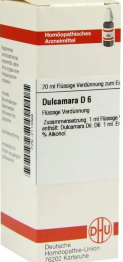 Dhu Dulcamara D6 Dilution