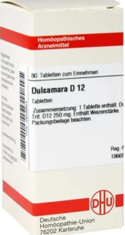 Dhu Dulcamara D12 80 Tabletten