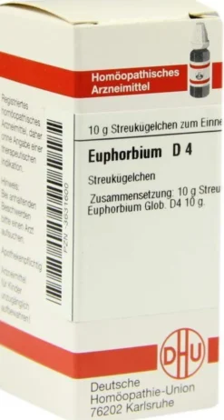 Dhu Euphorbium D4 Globuli