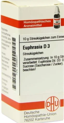 Dhu Euphrasia D3 Globuli