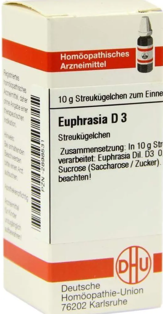 Dhu Euphrasia D3 Globuli
