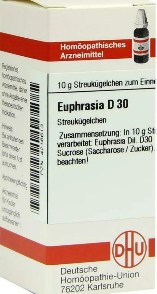 Dhu Euphrasia D30 Globuli