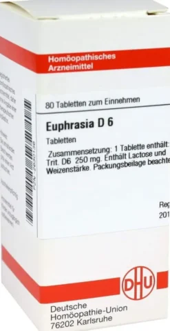 Dhu Euphrasia D6 80 Tabletten