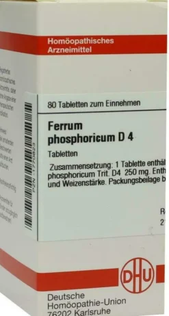 Dhu Ferrum Phosphoricum D4 80 Tabletten