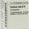 Dhu Formica Rufa D6 Globuli