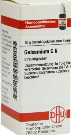 Dhu Gelsemium C6 Globuli