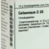 Dhu Gelsemium D30 10 G Globuli