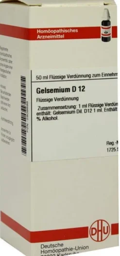 Dhu Gelsemium D12 50 ml Dilution