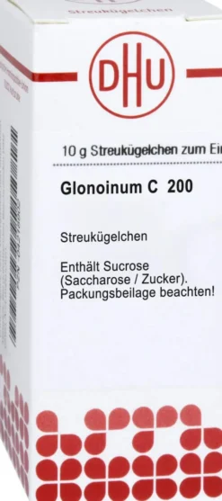 Dhu Glonoinum C200 10 G Globuli
