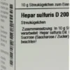 Dhu Hepar Sulfuris D200 Globuli