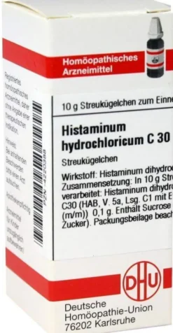 Dhu Histaminum Hydrochloricum C30 Globuli