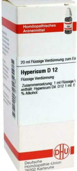 Dhu Hypericum D12 20 ml Dilution