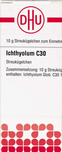 Dhu Ichthyolum C30 Globuli 10 G