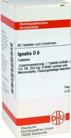 Dhu Ignatia D6 80 Tabletten
