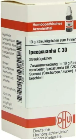 Dhu Ipecacuanha C30 10 G Globuli