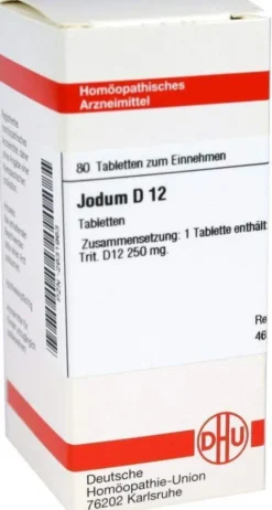 Dhu Jodum D12 80 Tabletten